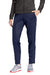 Sport-Tek LPST95 Womens Tricot Track Pants w/ Pockets True Navy Blue Model Front