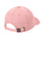 Port Authority LPWU Garment Washed Adjustable Hat Light Pink Flat Back