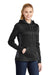 Sport-Tek LST235 Womens Sport-Wick Moisture Wicking Fleece Hooded Sweatshirt Hoodie Black/Dark Smoke Grey Model 3q