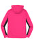 Sport-Tek LST235 Womens Sport-Wick Moisture Wicking Fleece Hooded Sweatshirt Hoodie Neon Pink/Black Flat Back