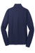 Sport-Tek LST241 Womens Sport-Wick Moisture Wicking Fleece Full Zip Sweatshirt Navy Blue Flat Back