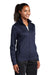 Sport-Tek LST241 Womens Sport-Wick Moisture Wicking Fleece Full Zip Sweatshirt Navy Blue Model 3q