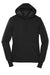 Sport-Tek LST254 Womens Shrink Resistant Fleece Hooded Sweatshirt Hoodie Black Flat Front