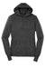 Sport-Tek LST254 Womens Shrink Resistant Fleece Hooded Sweatshirt Hoodie Heather Graphite Grey Flat Front