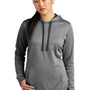 Sport-Tek Womens Heather Sport-Wick Moisture Wicking Fleece Hooded Sweatshirt Hoodie - Heather Black