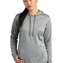 Sport-Tek Womens Heather Sport-Wick Moisture Wicking Fleece Hooded Sweatshirt Hoodie - Heather Dark Silver Grey