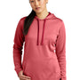 Sport-Tek Womens Heather Sport-Wick Moisture Wicking Fleece Hooded Sweatshirt Hoodie - Heather Deep Red