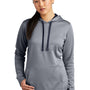 Sport-Tek Womens Heather Sport-Wick Moisture Wicking Fleece Hooded Sweatshirt Hoodie - Heather True Navy Blue