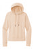 Sport-Tek LST272 Womens French Terry Hooded Sweatshirt Hoodie Ecru Flat Front