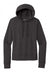 Sport-Tek LST272 Womens French Terry Hooded Sweatshirt Hoodie Heather Black Flat Front