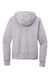 Sport-Tek LST272 Womens French Terry Hooded Sweatshirt Hoodie Heather Grey Flat Back