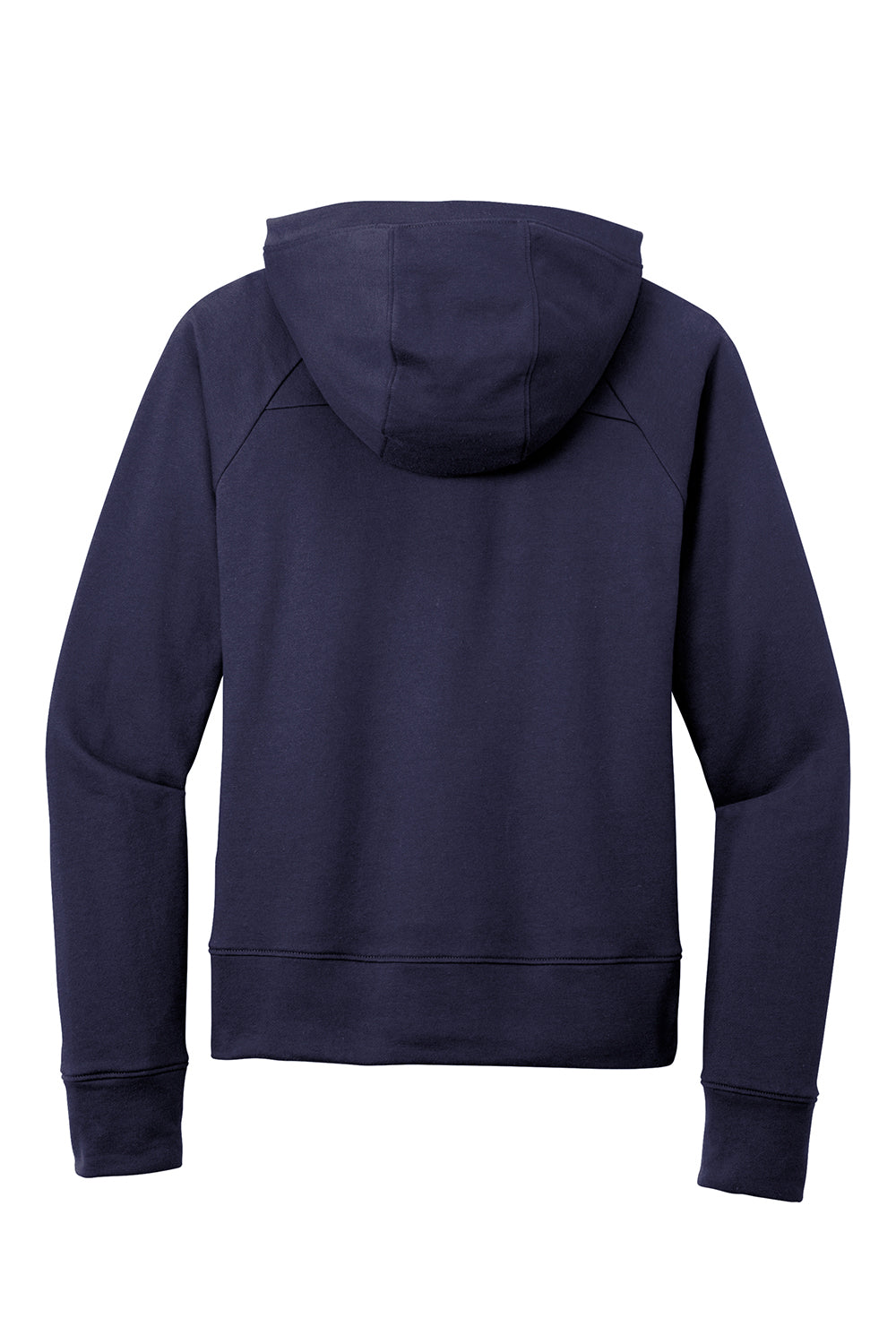 Sport-Tek LST272 Womens French Terry Hooded Sweatshirt Hoodie True Navy Blue Flat Back