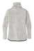 Sport-Tek LST280 Womens Triumph Fleece Cowl Neck Sweatshirt Heather Grey Flat Back