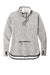 Sport-Tek LST280 Womens Triumph Fleece Cowl Neck Sweatshirt Heather Grey Flat Front