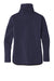 Sport-Tek LST280 Womens Triumph Fleece Cowl Neck Sweatshirt Navy Blue Flat Back