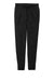 Sport-Tek LST299 Womens Moisture Wicking Fleece Jogger Sweatpants w/ Pockets Black Flat Front