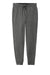 Sport-Tek LST299 Womens Moisture Wicking Fleece Jogger Sweatpants w/ Pockets Heather Dark Grey Flat Front