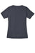 Sport-Tek LST340 Womens RacerMesh Moisture Wicking Short Sleeve V-Neck T-Shirt Graphite Grey Flat Back