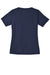 Sport-Tek LST340 Womens RacerMesh Moisture Wicking Short Sleeve V-Neck T-Shirt True Navy Blue Flat Back