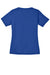 Sport-Tek LST340 Womens RacerMesh Moisture Wicking Short Sleeve V-Neck T-Shirt True Royal Blue Flat Back