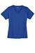 Sport-Tek LST340 Womens RacerMesh Moisture Wicking Short Sleeve V-Neck T-Shirt True Royal Blue Flat Front