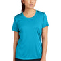 Sport-Tek Womens Competitor Moisture Wicking Short Sleeve Crewneck T-Shirt - Atomic Blue