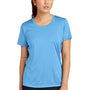 Sport-Tek Womens Competitor Moisture Wicking Short Sleeve Crewneck T-Shirt - Carolina Blue