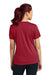 Sport-Tek LST350 Womens Competitor Moisture Wicking Short Sleeve Crewneck T-Shirt Deep Red Model Back