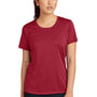 Sport-Tek Womens Competitor Moisture Wicking Short Sleeve Crewneck T-Shirt - Deep Red