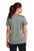 Sport-Tek LST350 Womens Competitor Moisture Wicking Short Sleeve Crewneck T-Shirt Concrete Grey Model Back