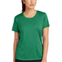 Sport-Tek Womens Competitor Moisture Wicking Short Sleeve Crewneck T-Shirt - Kelly Green