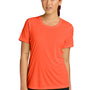 Sport-Tek Womens Competitor Moisture Wicking Short Sleeve Crewneck T-Shirt - Neon Orange