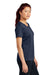 Sport-Tek LST350 Womens Competitor Moisture Wicking Short Sleeve Crewneck T-Shirt True Navy Blue Model Side