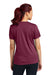 Sport-Tek LST350 Womens Competitor Moisture Wicking Short Sleeve Crewneck T-Shirt Cardinal Red Model Back