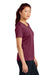 Sport-Tek LST350 Womens Competitor Moisture Wicking Short Sleeve Crewneck T-Shirt Cardinal Red Model Side