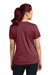 Sport-Tek LST350 Womens Competitor Moisture Wicking Short Sleeve Crewneck T-Shirt Maroon Model Back