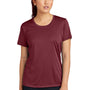 Sport-Tek Womens Competitor Moisture Wicking Short Sleeve Crewneck T-Shirt - Maroon