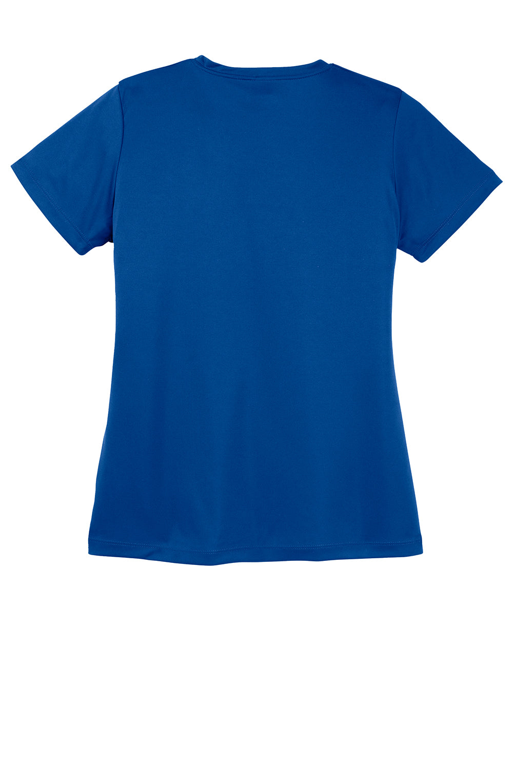 Sport-Tek LST350 Womens Competitor Moisture Wicking Short Sleeve Crewneck T-Shirt True Royal Blue Flat Back