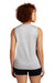 Sport-Tek LST352 Womens Competitor Moisture Wicking Tank Top Silver Grey Model Back