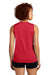 Sport-Tek LST352 Womens Competitor Moisture Wicking Tank Top True Red Model Back