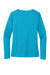 Sport-Tek LST353LS Womens Competitor Moisture Wicking Long Sleeve V-Neck T-Shirt Atomic Blue Flat Back