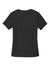 Sport-Tek LST353 Womens Competitor Moisture Wicking Short Sleeve V-Neck T-Shirt Black Flat Back