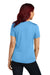 Sport-Tek LST353 Womens Competitor Moisture Wicking Short Sleeve V-Neck T-Shirt Carolina Blue Model Back