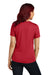 Sport-Tek LST353 Womens Competitor Moisture Wicking Short Sleeve V-Neck T-Shirt Deep Red Model Back