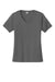 Sport-Tek LST353 Womens Competitor Moisture Wicking Short Sleeve V-Neck T-Shirt Iron Grey Flat Front