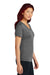 Sport-Tek LST353 Womens Competitor Moisture Wicking Short Sleeve V-Neck T-Shirt Iron Grey Model Side