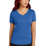 Sport-Tek Womens Competitor Moisture Wicking Short Sleeve V-Neck T-Shirt - Royal Blue