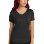 Sport-Tek Womens Competitor Moisture Wicking Short Sleeve V-Neck T-Shirt - Black