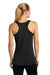 Sport-Tek LST356 Womens Competitor Moisture Wicking Tank Top Black Model Back