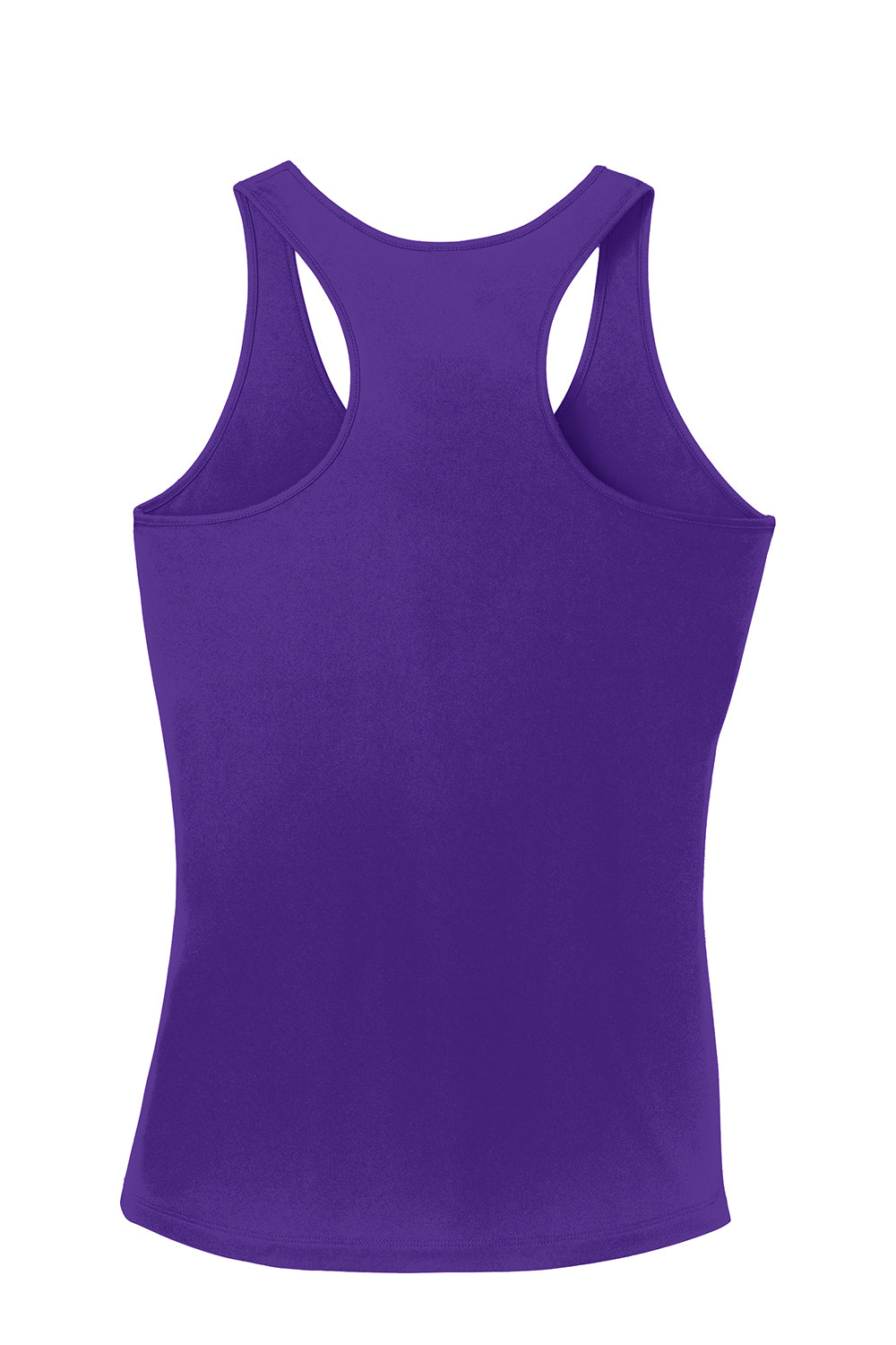 Sport-Tek LST356 Womens Competitor Moisture Wicking Tank Top Purple Flat Back